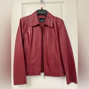🔥Genuine Leather Ladies Jacket: Size Medium